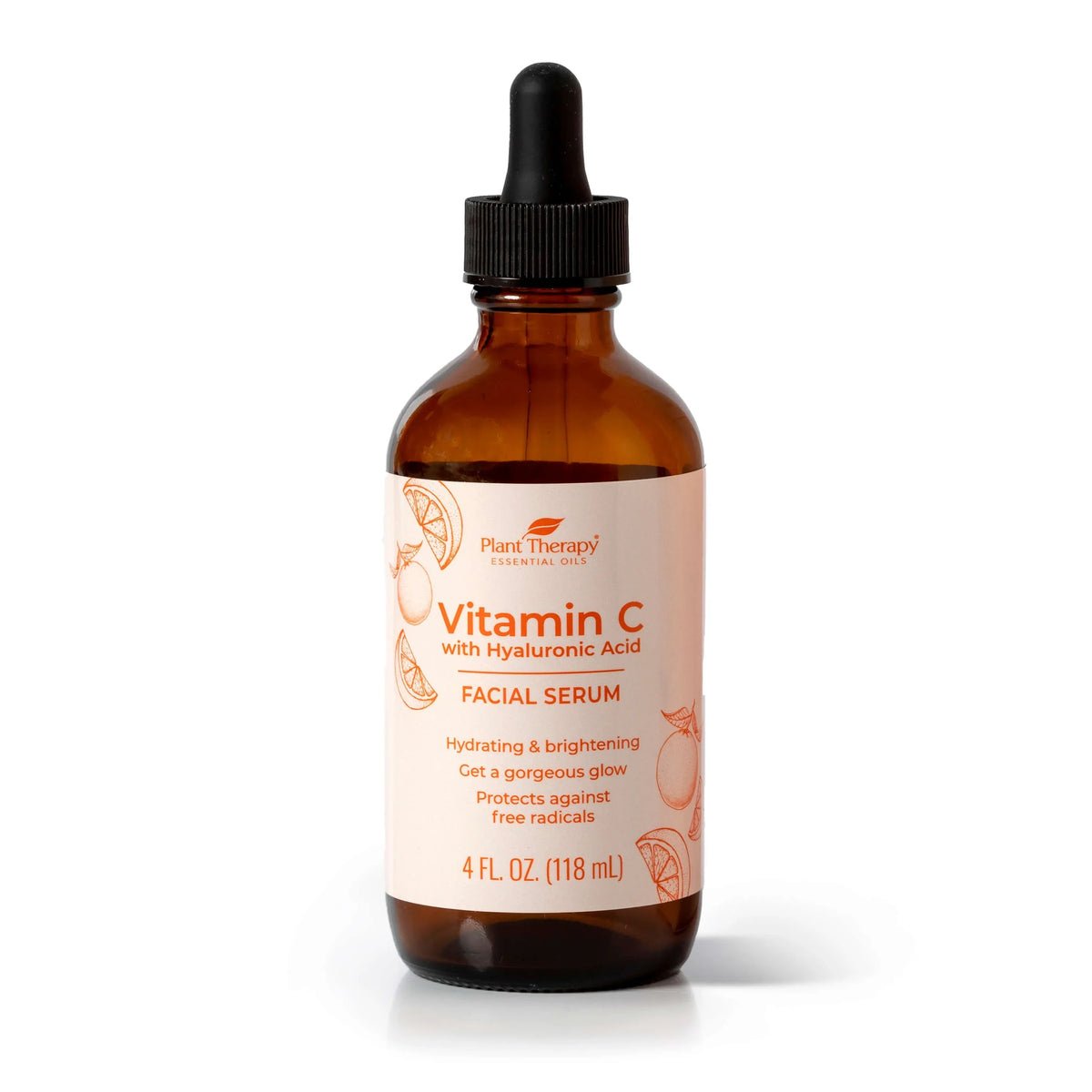 4 Acid Lines & with and Facial Therapy Wrinkles with of Hyaluronic the Ferulic oz Plant C Hyaluronic & Acid, Reduces Vitamin Fine Appearance Serum Vitamin Acid, E,