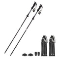 Sturdy Lightweight TOMSHOO Trekking Hiking for Backpacking and Camping Collapsible Portable Pole Set