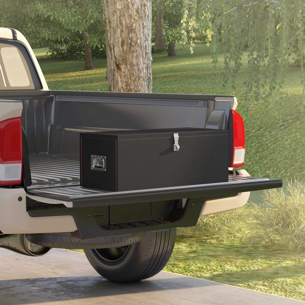 31" and - with Walnest Truck Lock Duty Black Tool Keys Box Steel Side Handle, Heavy