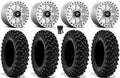 Warrior Kawasaki Tires Pro Fuel XT Mh FXT Maverick 32" Wheels Mule Bdlk 14"
