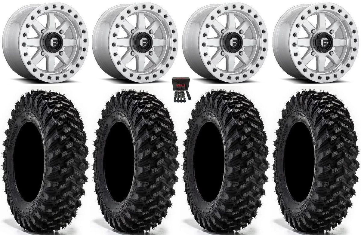 Warrior Kawasaki Tires Pro Fuel XT Mh FXT Maverick 32" Wheels Mule Bdlk 14"