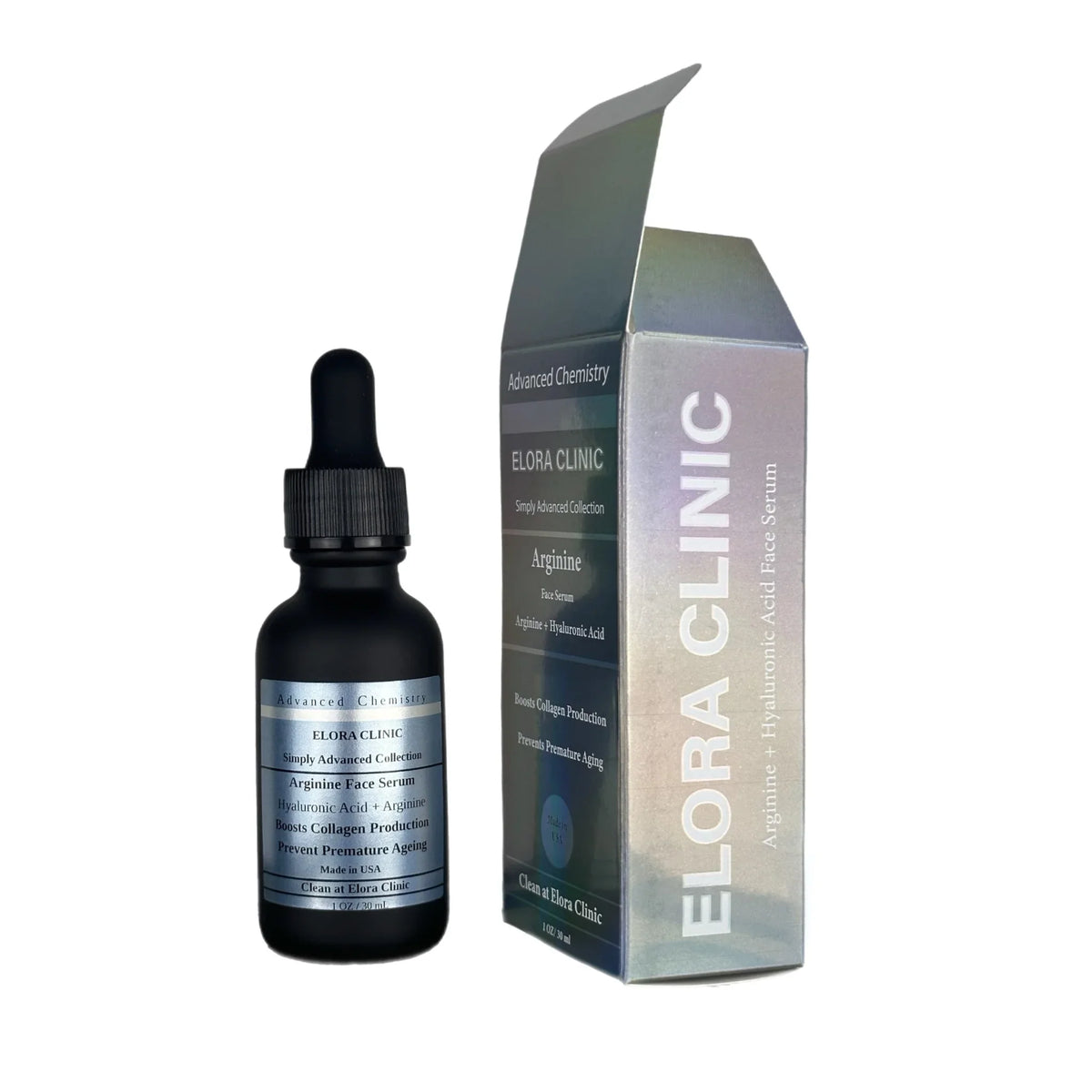 Water - Serum Hyaluronic Oil & Acid - Arginine + Clinic Free Hyaluronic Elora Arginine - Hydrating Soothing Based + Acid Arginine -