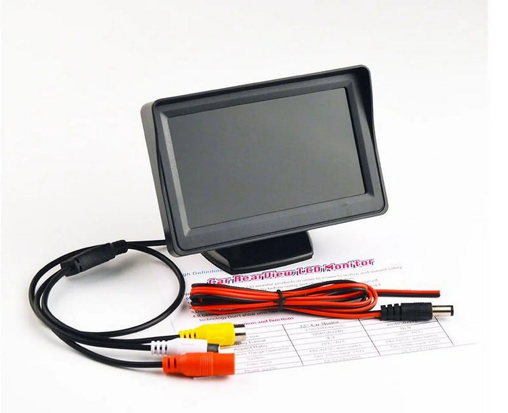 with Car Parking System Van Bus Wagon DC Monitor Monitor Wireless Camera 4.3" Camera 12~24V Truck With Transmitter/Receiver