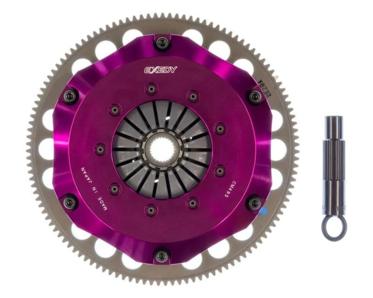 Twin Cerametallic Disc Rigid Acura 2002-2006 L4 Clutch Hyper RSX Compe-R Exedy