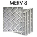 '- Air 6PK | 11.75x11.75x.75 8 12x12x1 Actual MERV Size Filter Pleated