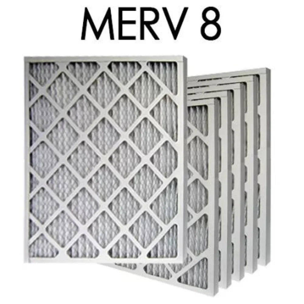 '- Air 6PK | 11.75x11.75x.75 8 12x12x1 Actual MERV Size Filter Pleated