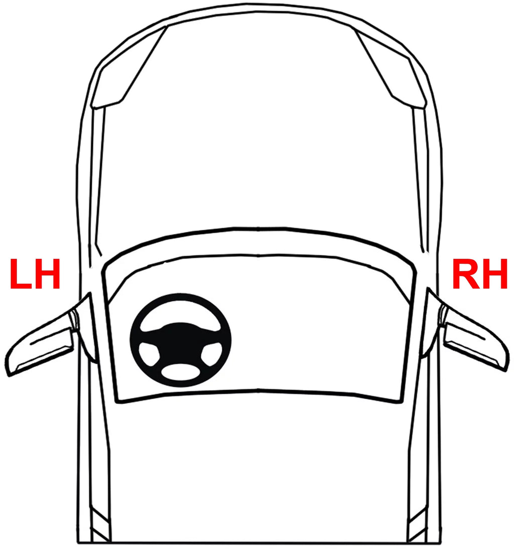 Altima Nissan Left Driver Kool-Vue Side Compatible Mirror With 2007-2012 Paintable