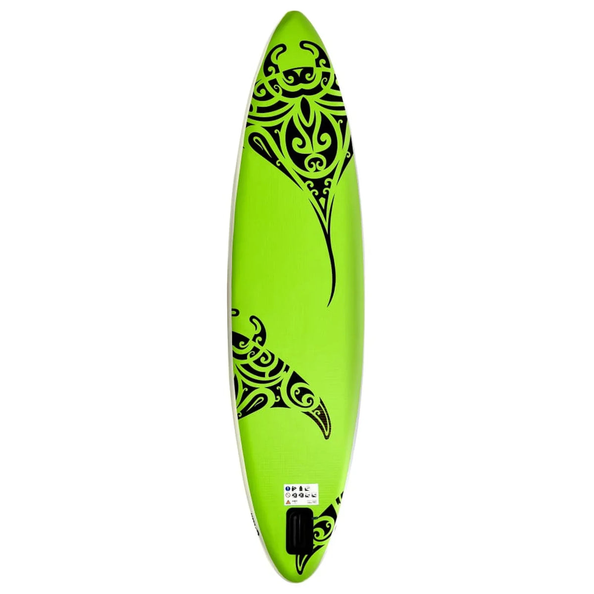 Suzicca Paddleboard Inflatable 120.1"x29.9"x5.9" Set Green