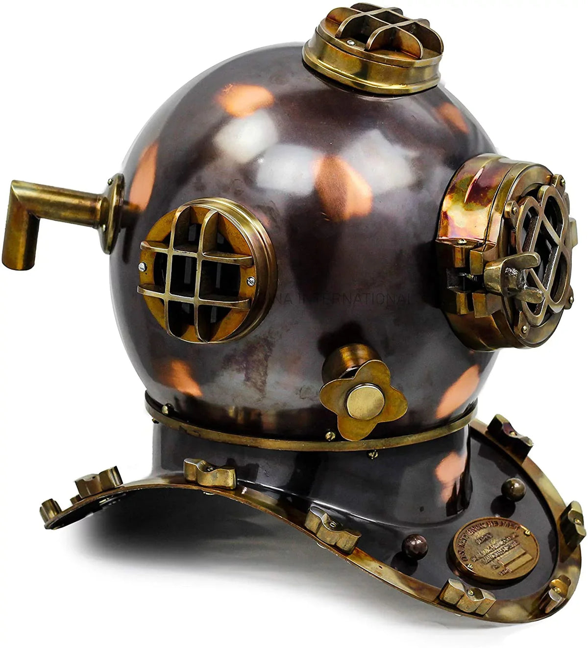 International Nautical Scuba Helmet | Nagina Ship's Helmet Maritime Decorative | Diving