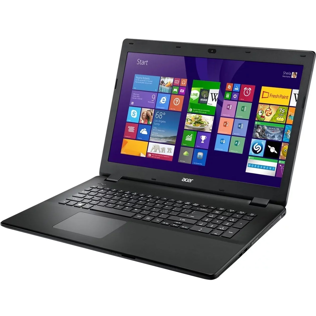 Aspire E5-721-64T8 AMD 500GB HD, Laptop, A6-6310, Acer A-Series 8.1, Windows 17.3"