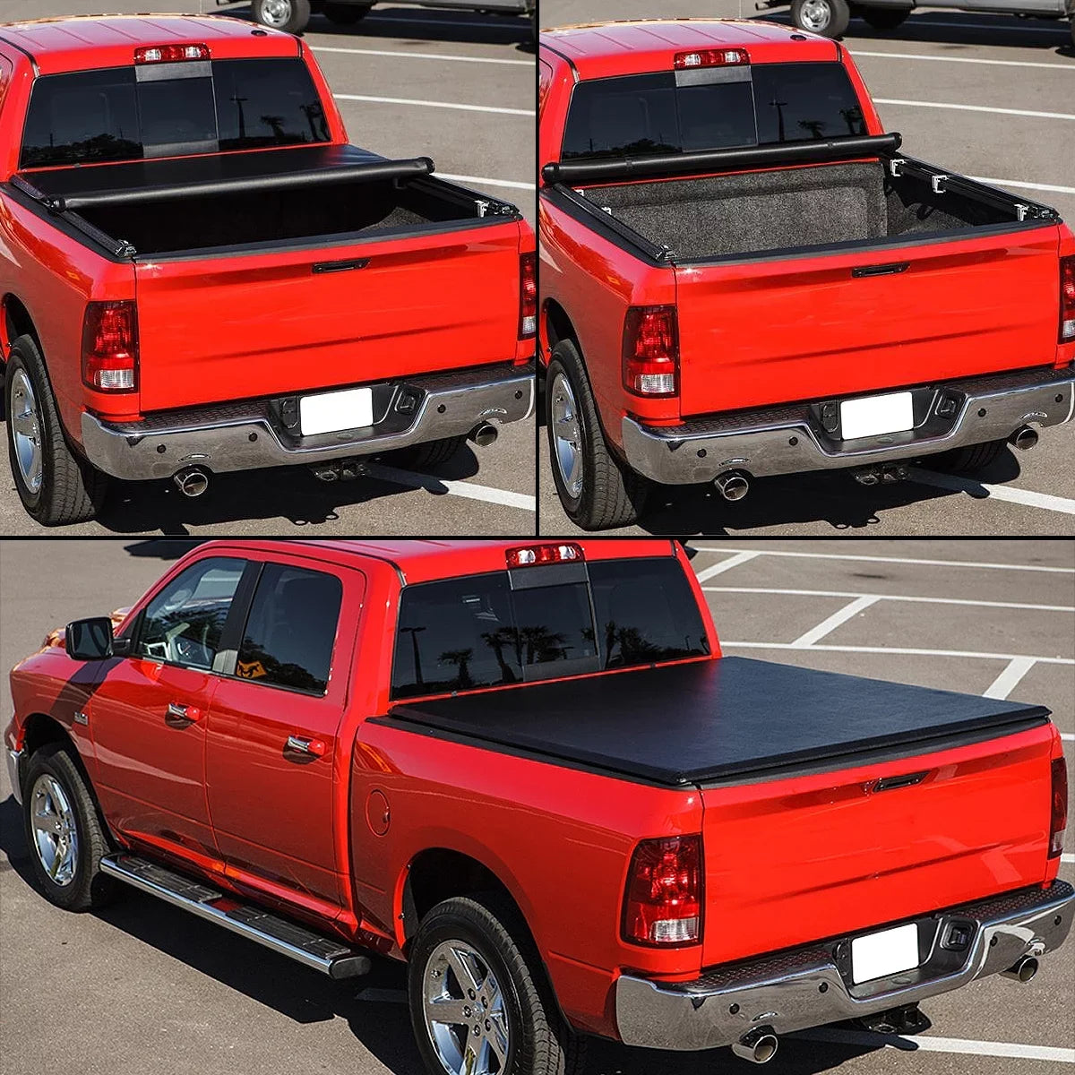 DNA For Fleetside Motoring Frontier 2005 Roll Ft Vinyl TTC-RU-045 -Up Cover Short to Soft 2021 Bed Tonneau 5 Nissan