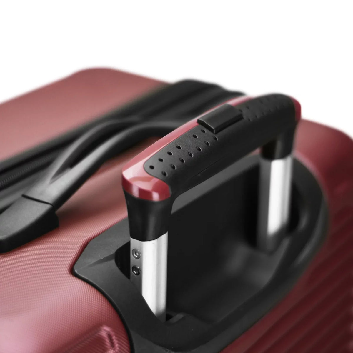 3 TS09094R Set, Travel Select Red Luggage Piece Spinner Savannah Hardside