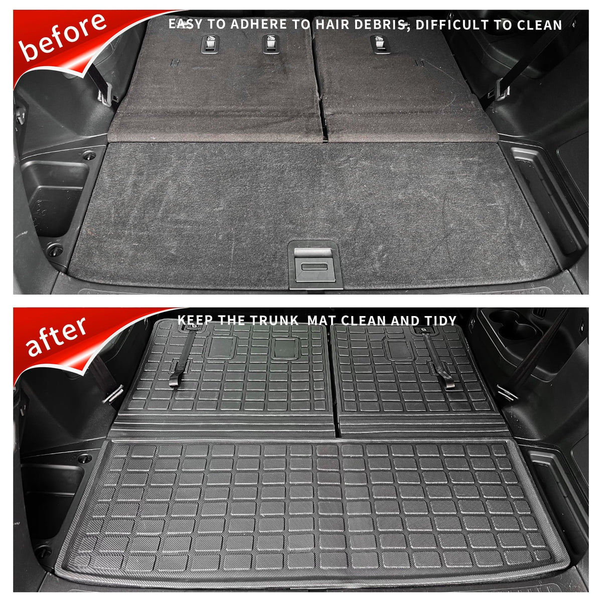 Liner Cargo TPE Pilot Mat 2023 Accessories 2024 Fit Trunk Honda Pilot Car