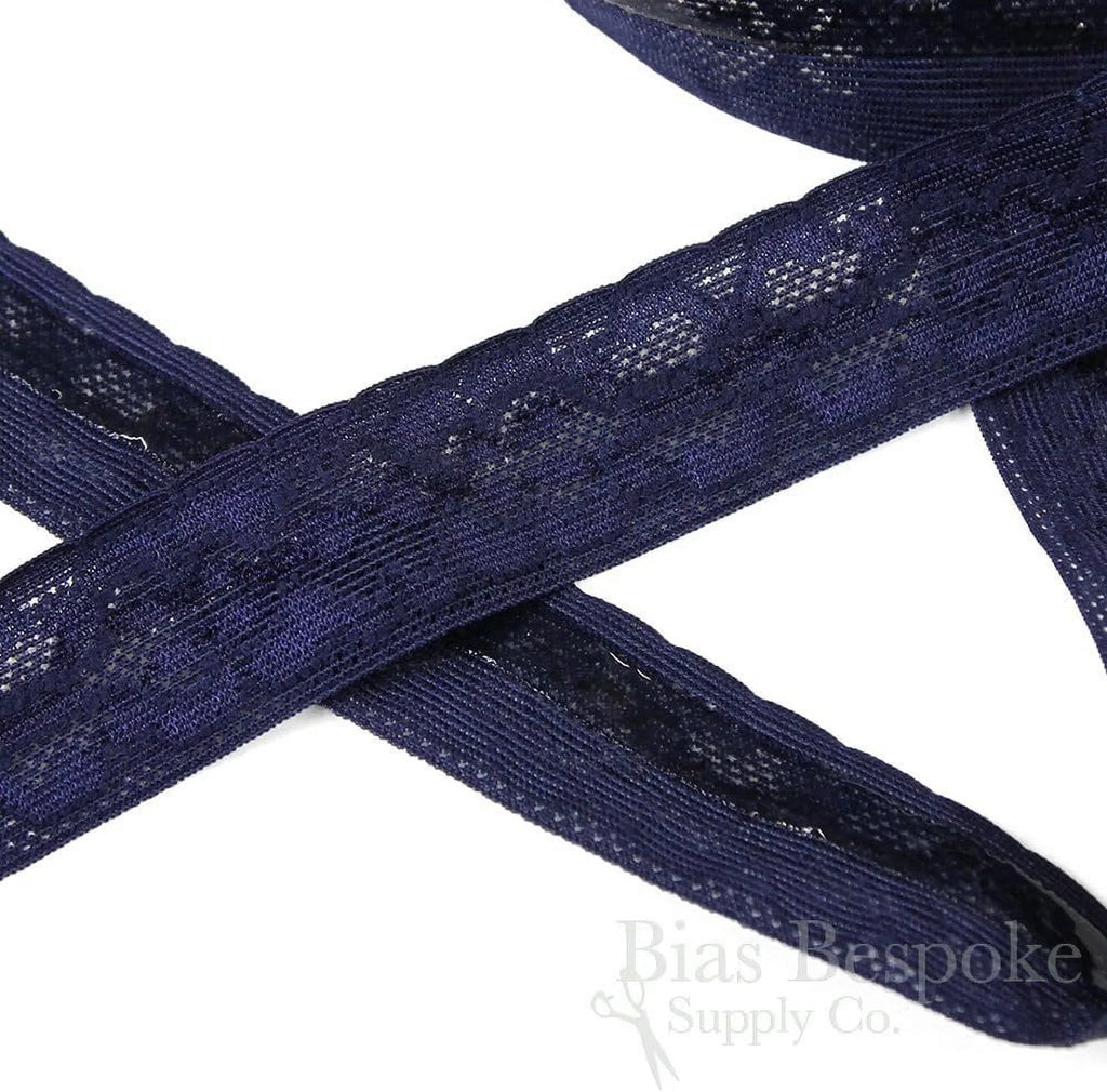 Made Italy Navy Yards Tansy With Blue Of Lace Stretch Gripping In Siline, 5