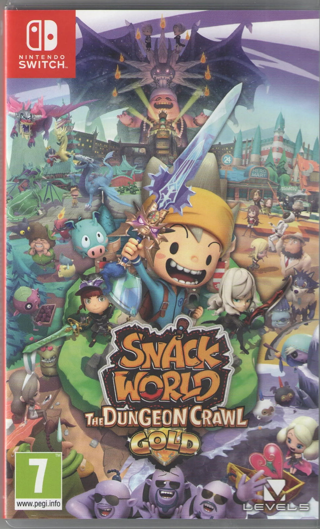 Switch Nintendo for Snack Dungeon World: Gold Crawl The