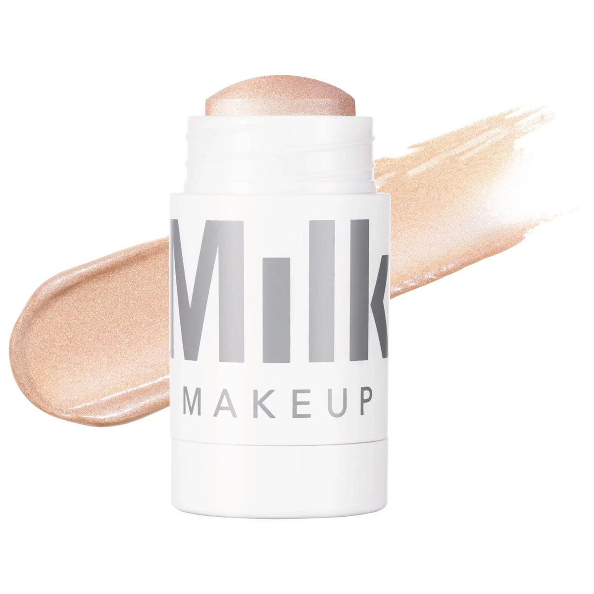 Dewy Turnt pink - MAKEUP MILK - pearl Highlighter white with Stick Cream gold