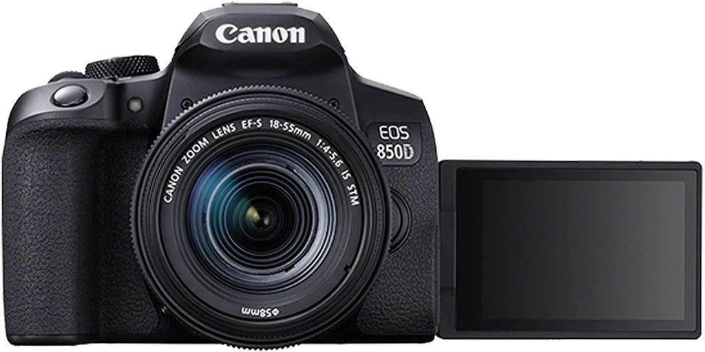 Zoom STM Canon w/EF-S Filters 36pc Lens Case + Bundle 18-55mm EOS Tripod F/4-5.6 T8i Rebel Memory DSLR 128GB + + 850D Camera +