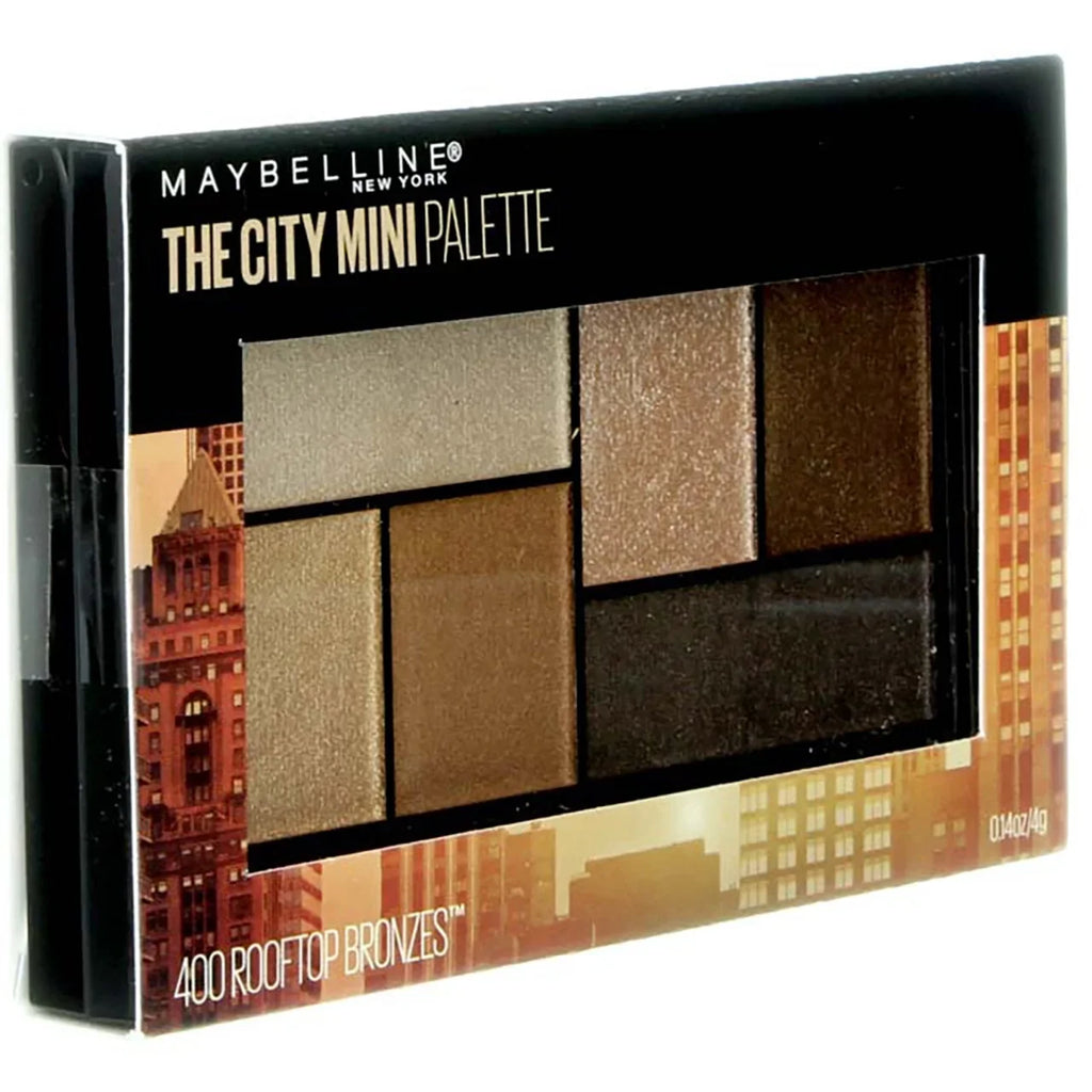 Eyeshadow Bronzes oz City Mini Rooftop (Pack Palette, The 0.14 Maybelline 2) of