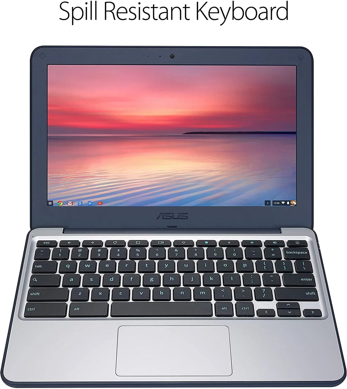 Chrome, 11" Hard C202SA-YS02, RAM, ASUS Intel Celeron, 1.60 DDR3 Drive, Chromebook Grade GHz Screen B) SSD (Used 4GB 16GB