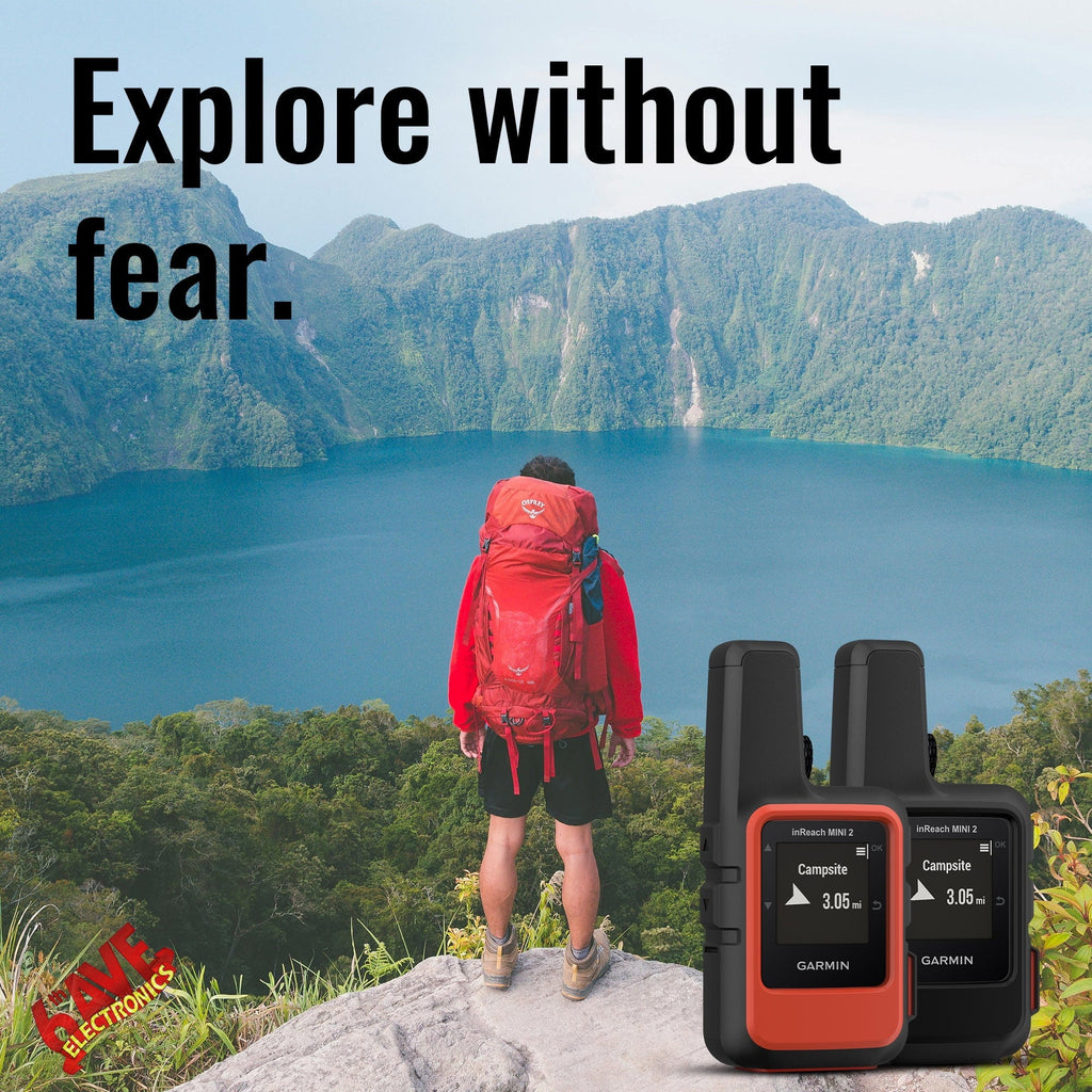 Mini (Black) inReach Charging Garmin Bank with Communicator Satellite 2