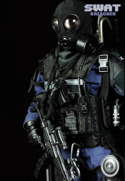 Figure Door Action Swat Breacher inch 1/6 Gift Collection Soldier for 12