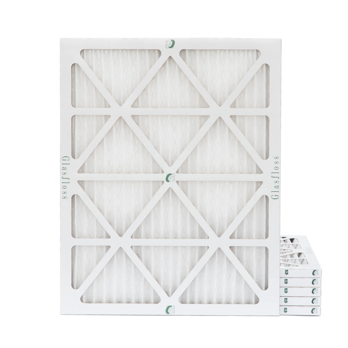 Air Pleated 18x20x1 Glasfloss Filters 13 6 Merv AC Furnace Pack by Industries.