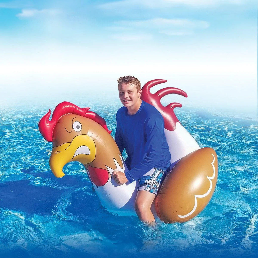 Park Set Play Game Chicken Pool Fight Float WD014