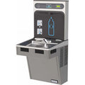 Elkay Platinum Refrigerated Bottle with Station Light Halsey Filling Manufacturing Filter, Taylor 761023 Gray Vinyl, HydroBoost