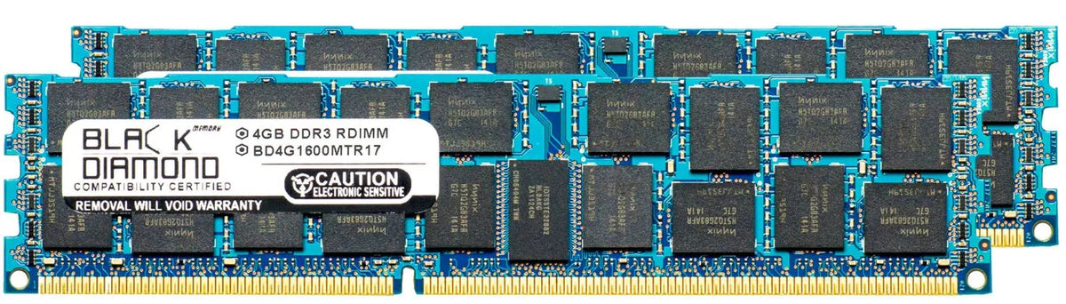 RDIMM Memory Z620 240pin 2X4GB 1600MHz Workstations Compaq Z Registered Workstation RAM Diamond ECC Upgrade Series Memory Black HP 8GB PC3-12800 for Module DDR3