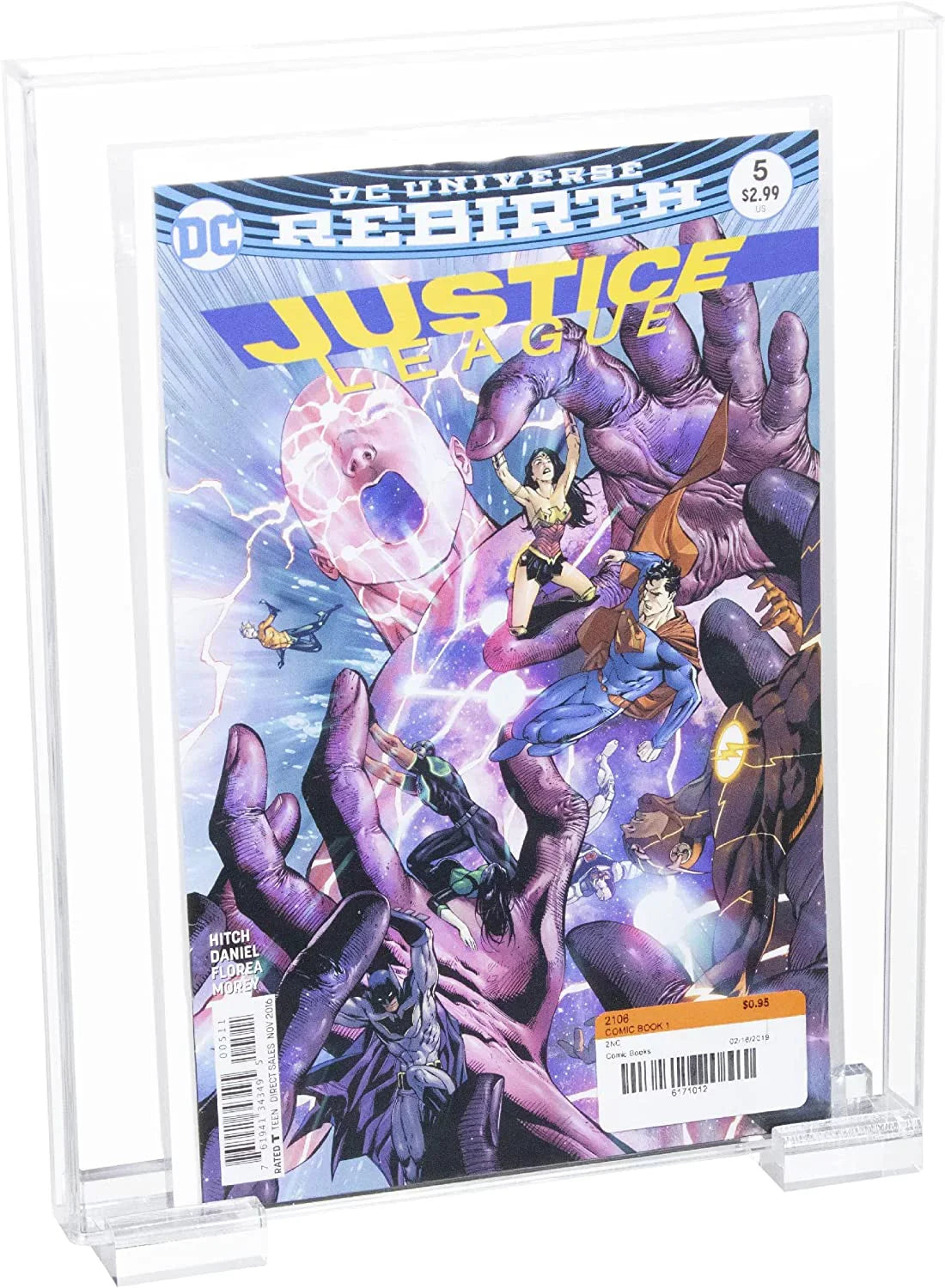 or Comic for Better Display Top Book Cases Case Acrylic Collectible Display Table Clear Magazine (A119)