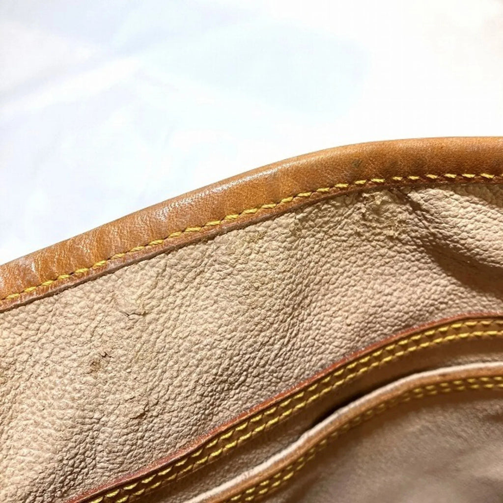 M42238 Baguette Pouch Shoulder Petit Tote Bag Monogram Louis Ladies Pre-Owned PM with Vuitton (Fair)