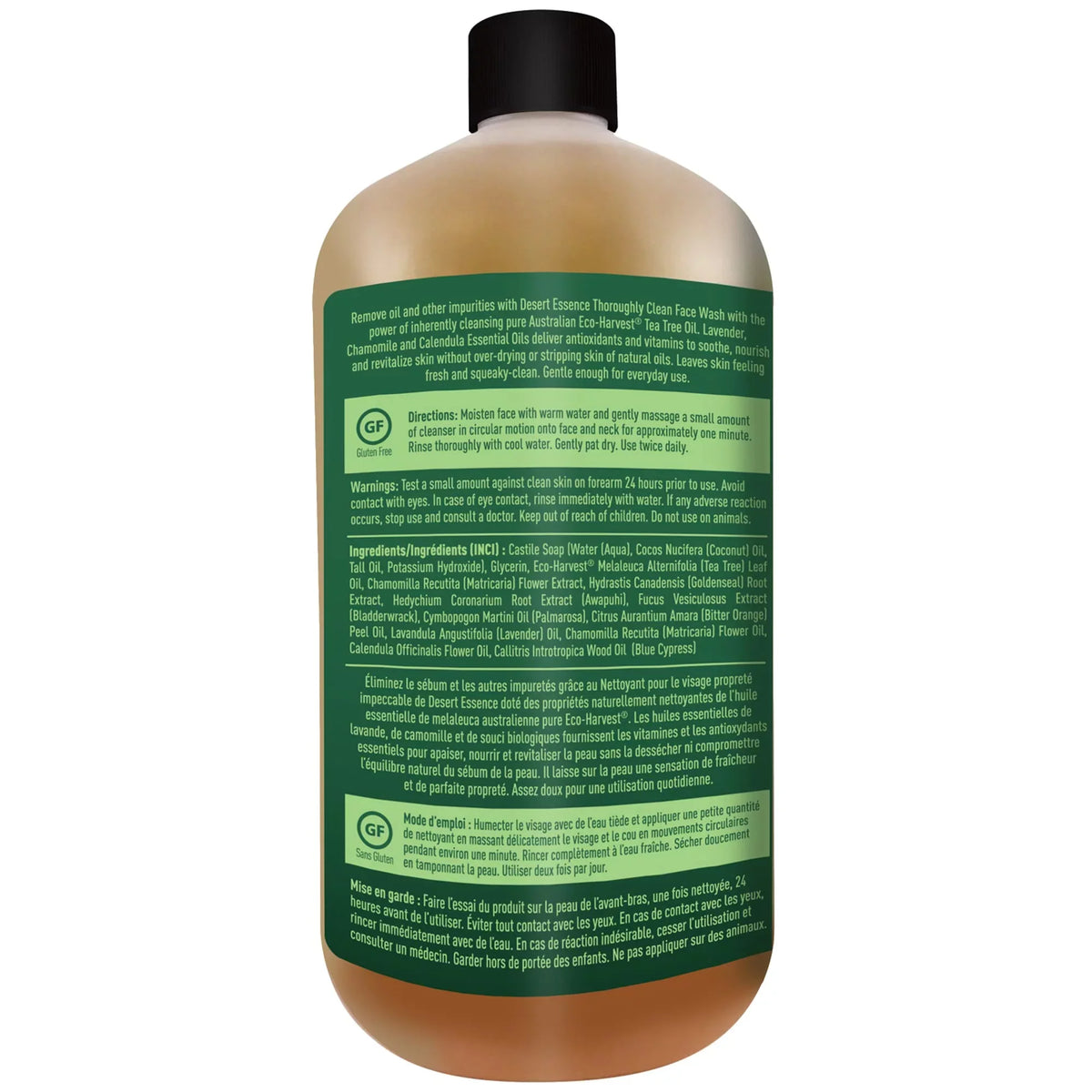 Tree Wash 2) & Tea Oil, Fl Desert (Pack Of With Face Clean Essence, Hydrating Non-Drying, Oz Thoroughly 32