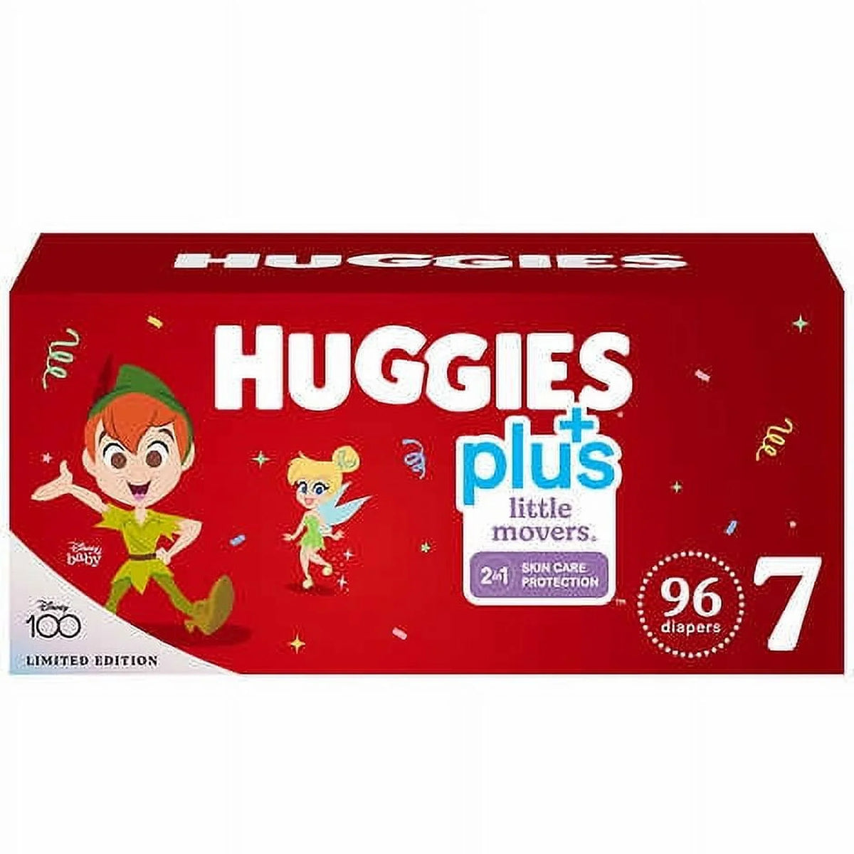 Count) Diapers 7, (96 Sizes Plus Huggies