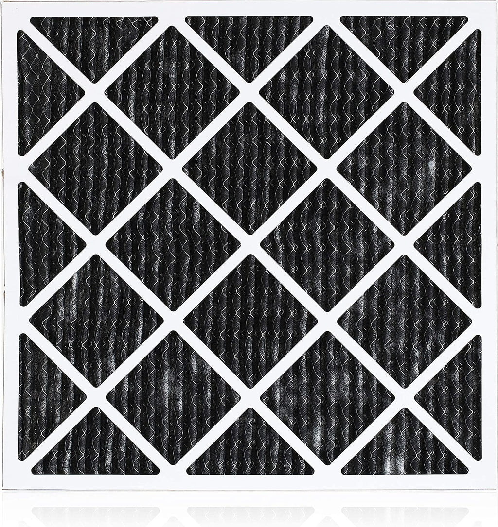 Carbon 12x12x1 HVAC Filters 8 with MERV Air Filterbuy Eliminator (12-Pack) Furnace Odor Pleated AC Activated