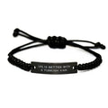 Better Rope Bracelet, is Lovers Sarcasm Van Engraved Turkish Bracelet for Black Present Cat Cat Van. Turkish amangny with a Friends, from Life