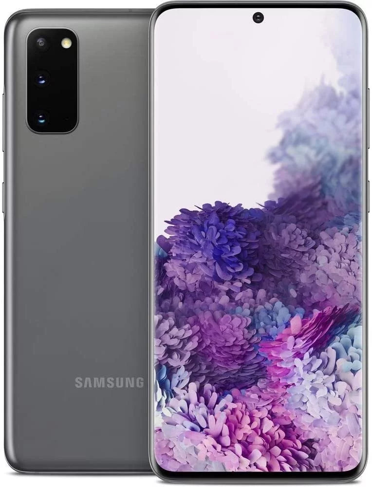 128GB S20 (Refurbished) (Verizon) Samsung Gray Cosmic Galaxy Cellphone 5G Restored G981U