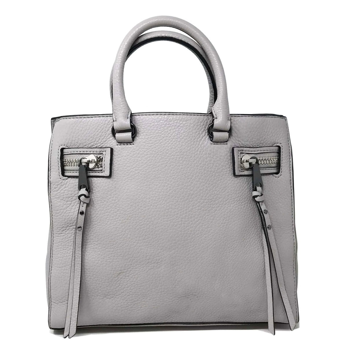 Medium Leather Purse Satchel Gray Ladies Minkoff HF26GPBS44 Rebecca