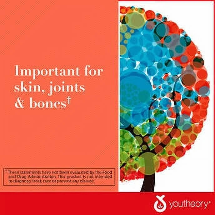 2) Formula, Advanced Tablets youtheory OF 390 Collagen (PACK