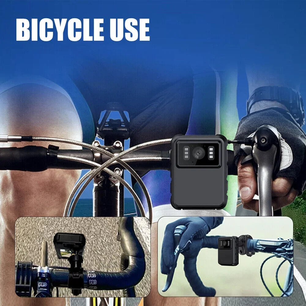 JLLOM Body Vision Night and with Police IR Camera Mini 1080P - DVR Video Audio Camcorder
