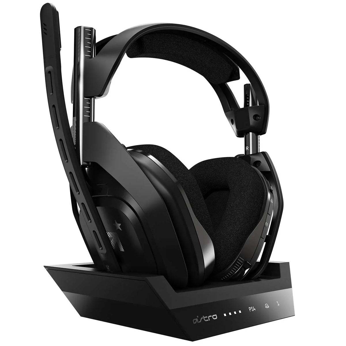 Gaming - (Refurbished: Mac Compatible Like Gen Headset Black/Silver Station + Pre-Owned With ASTRO New) Base A50 4 Wireless PS5, PC, PS4,
