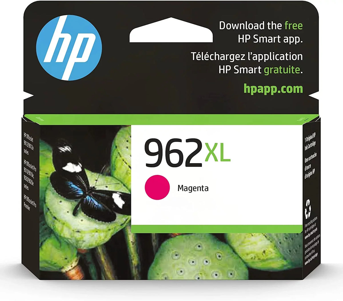 Original 3JA02AN) Cyan, 3JA01AN, HP color Magenta, 962XL 1 HP 962XL (3JA00AN, 962XL Yellow) 962 each Combination color (962XL