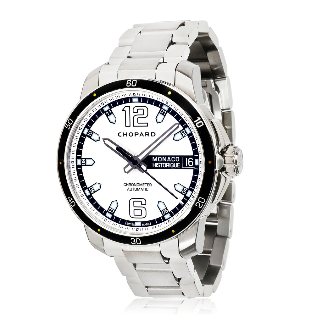 Pre-Owned Men's Watch SS/Titanium Monaco 158568-3003 Chopard in Historique