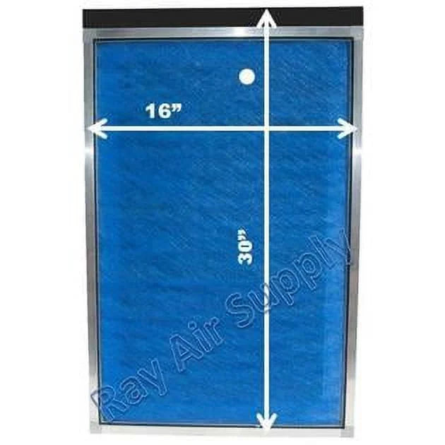 with Air Pads Filter Replacement Cleaner MicroPower Guard SUPPLY BLUE Compatible 16x30 Pack) (3 RAYAIR