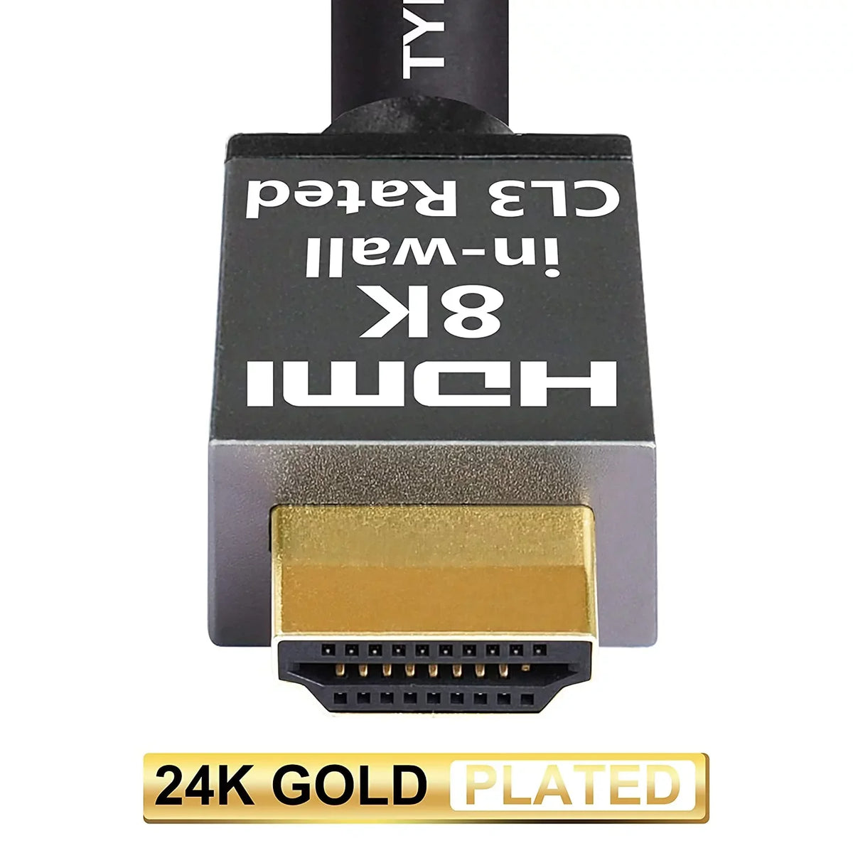 2.2 High Rated 2.3 Wall ARC 4K120Hz 15 in 8K60Hz 8K Ultra Cable CL3 Feet HDCP HDMI Speed 2.1 eARC Compatible