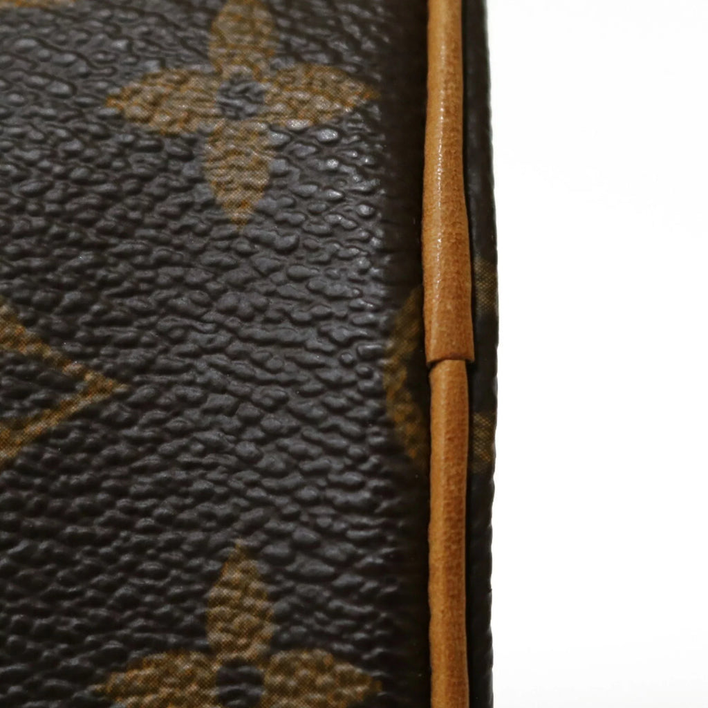 Brown Papillon 30 VUITTON Shoulder LOUIS Bag Pre-Owned Canvas Women's M51385 Monogram (Good)