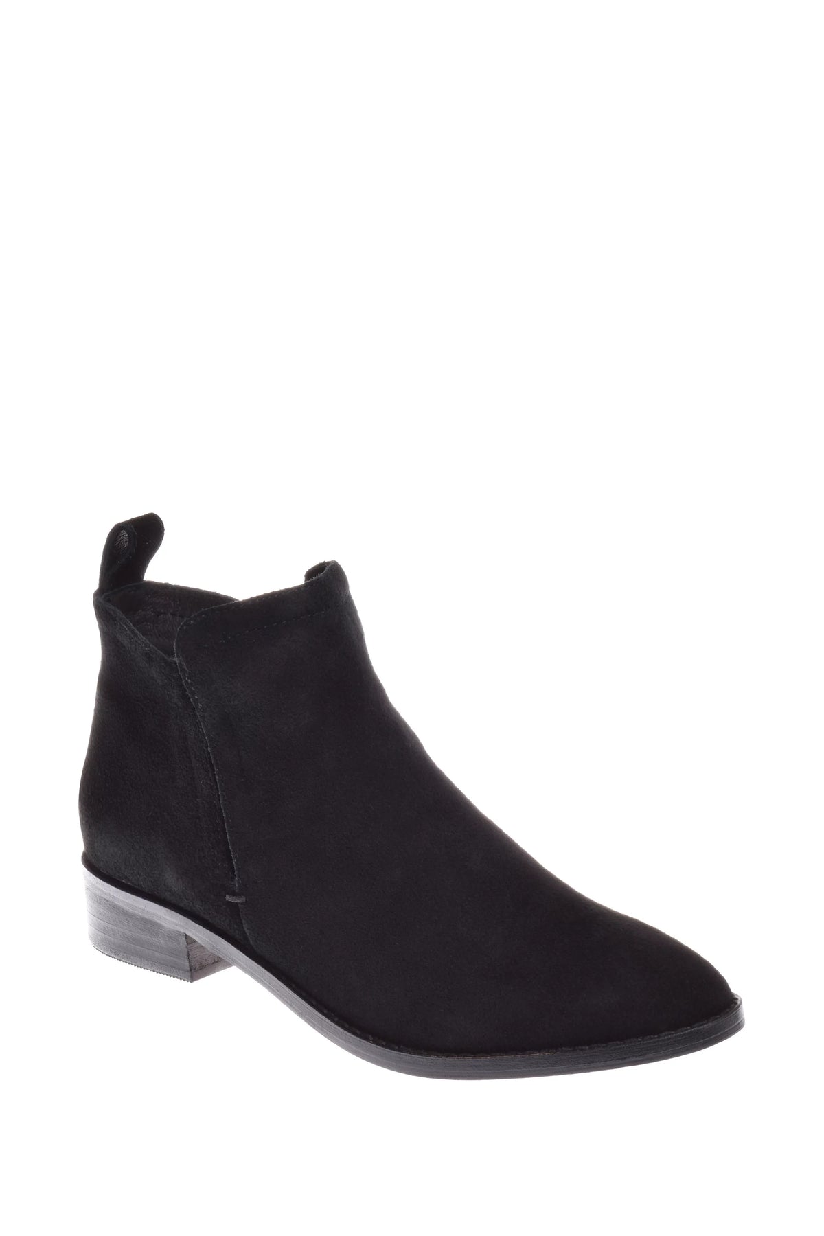 Suede Chelsea Suede Bootie Kelly Black - Crew