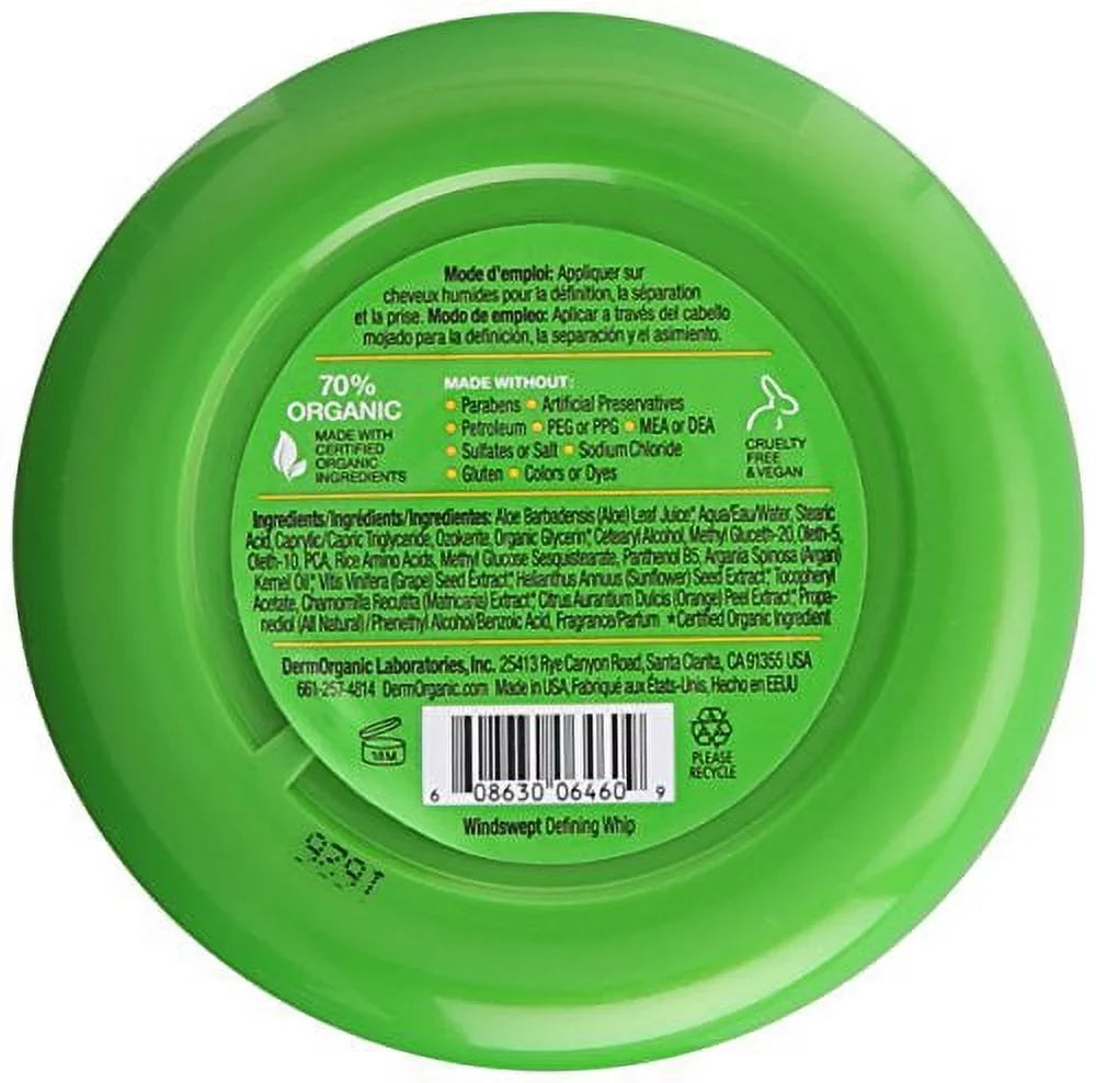 DermOrganic Defining 5.1oz Windswept Whip