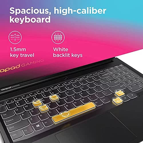 Gaming RTX 120Hz WiFi, Bluetooth, 15.6" Ti SSD, 11, Backlit 1TB 8GB 3 Gaming GDDR6, Shadow FHD Lenovo AMD Keyboard, 3050 4GB IdeaPad Black Windows 5-5600H, Ryzen Webcam, RAM Laptop,
