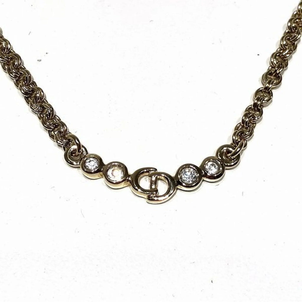 original for Dior Christian accessory JAL (Good) design Dior exclusive women necklace Pre-Owned