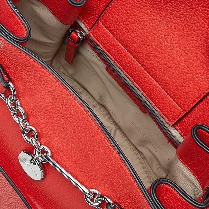 Bag One Lennon Crimson Novelty Shoulder Calvin Size Klein